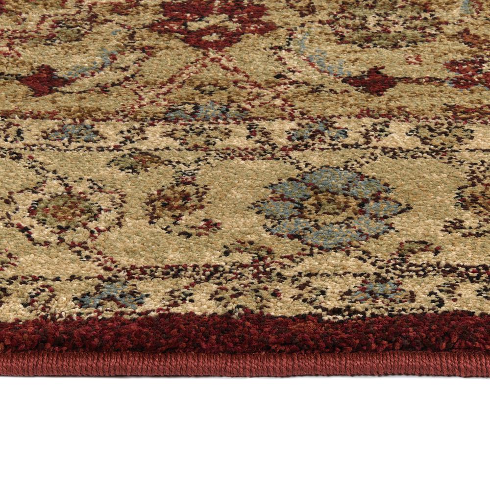 Kaleen Mcalester Burgundy 5 Ft 3 In X 7 Ft 3 In Area Rug Mca08 04 5373 The Home Depot