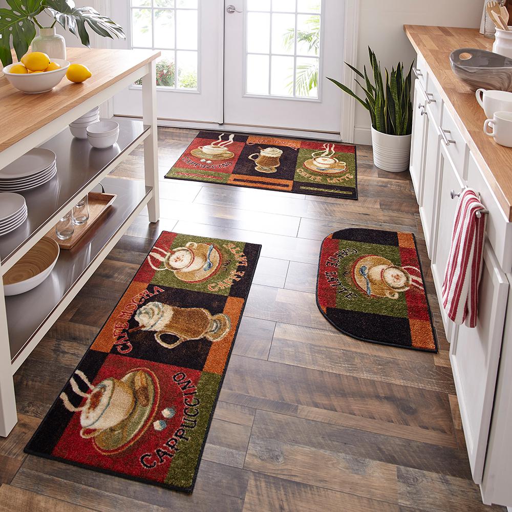 Mohawk Home Caffe Latte Primary 20 In X 45 In Accent Kitchen Rug