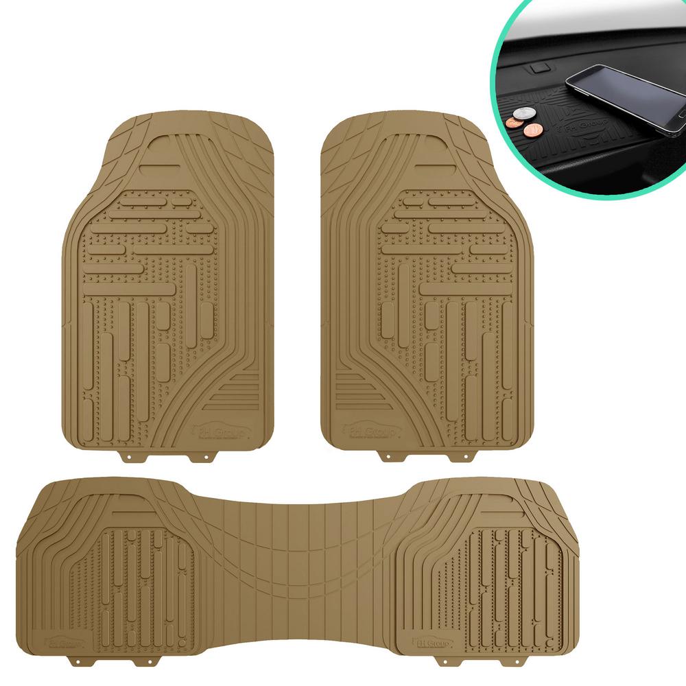 Tan Floor Mats Interior Car Accessories The Home Depot