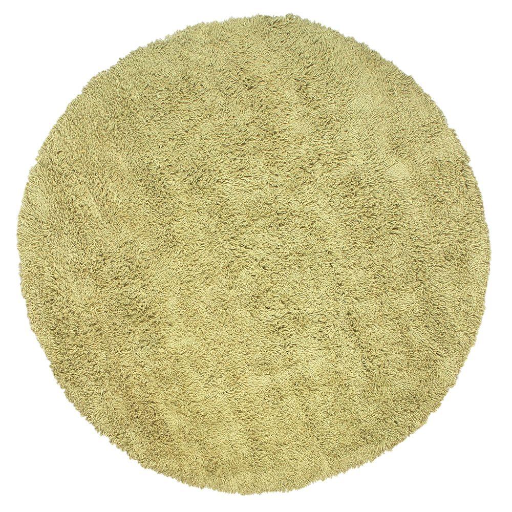 Home Decorators Collection Ultimate Shag Seafoam Green 8 ft. Round Area