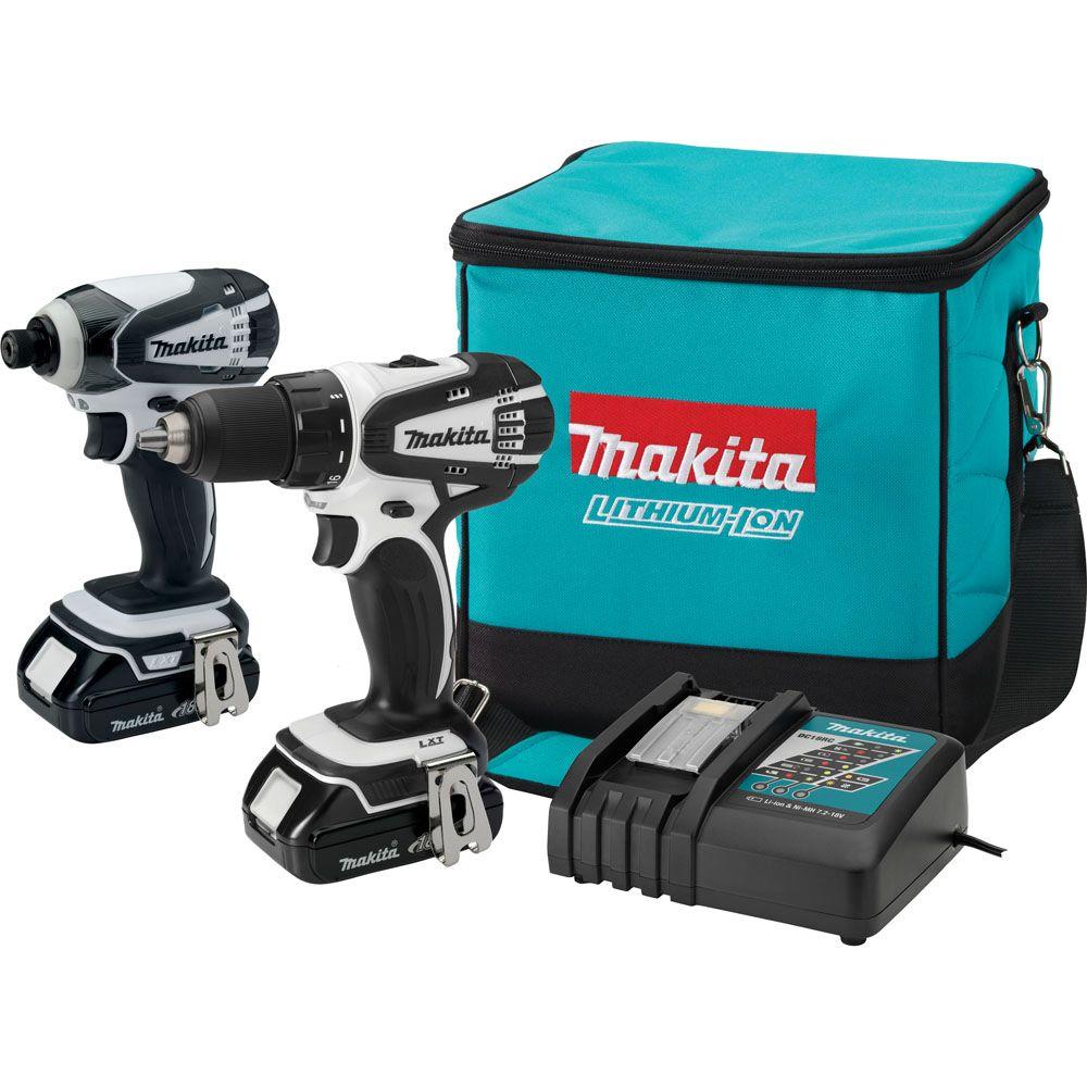 UPC 088381077521 product image for Makita 18-Volt Lithium-Ion Compact Combo Kit (2-Tool) | upcitemdb.com