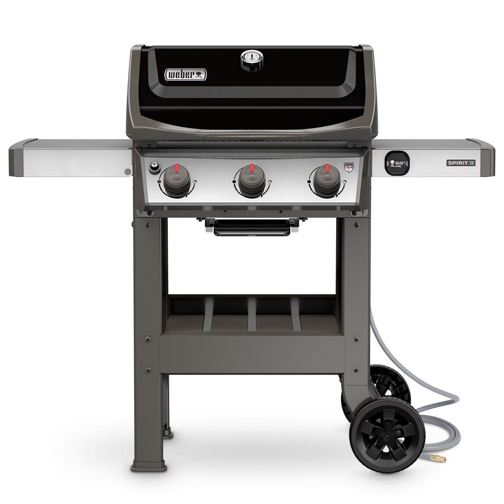 Weber Spirit Ii E 310 3 Burner Natural Gas Grill In Black 49010001