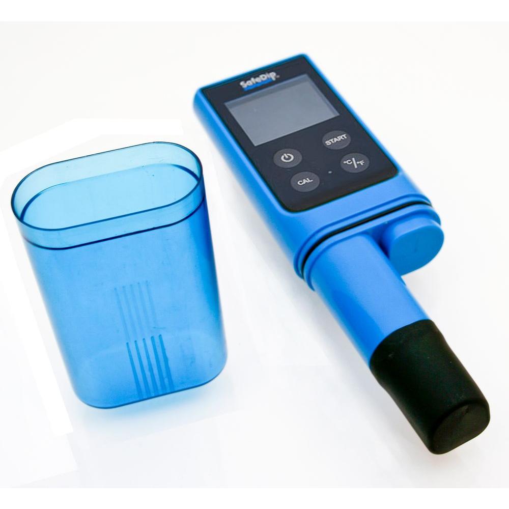 ELECTRONIC POOL SPA WATER TESTER Digital Chemistry Reader Large LCD