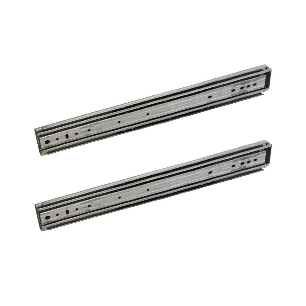 YENUO Heavy Duty Drawer Slides 36 Inch with Lock Three Sections Ball