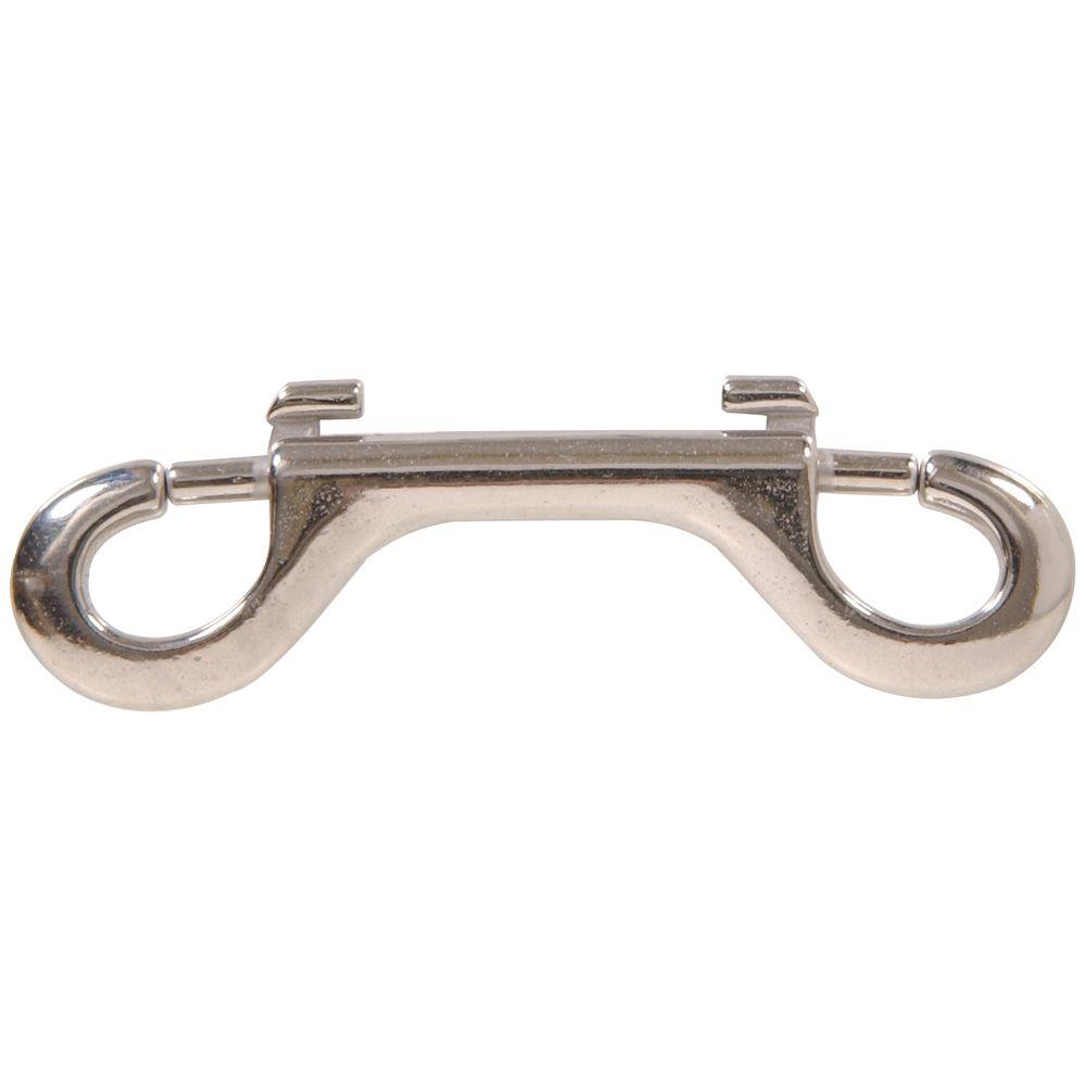 The Hillman Group 4 in. Double Ended Bolt Snap in Stainless Steel (3