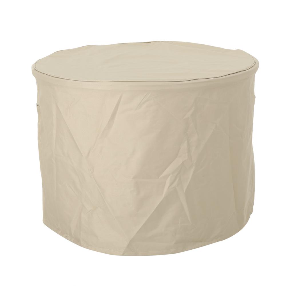 Noble House Shield 34 In X 26 In Beige Fire Pit Cover 42591