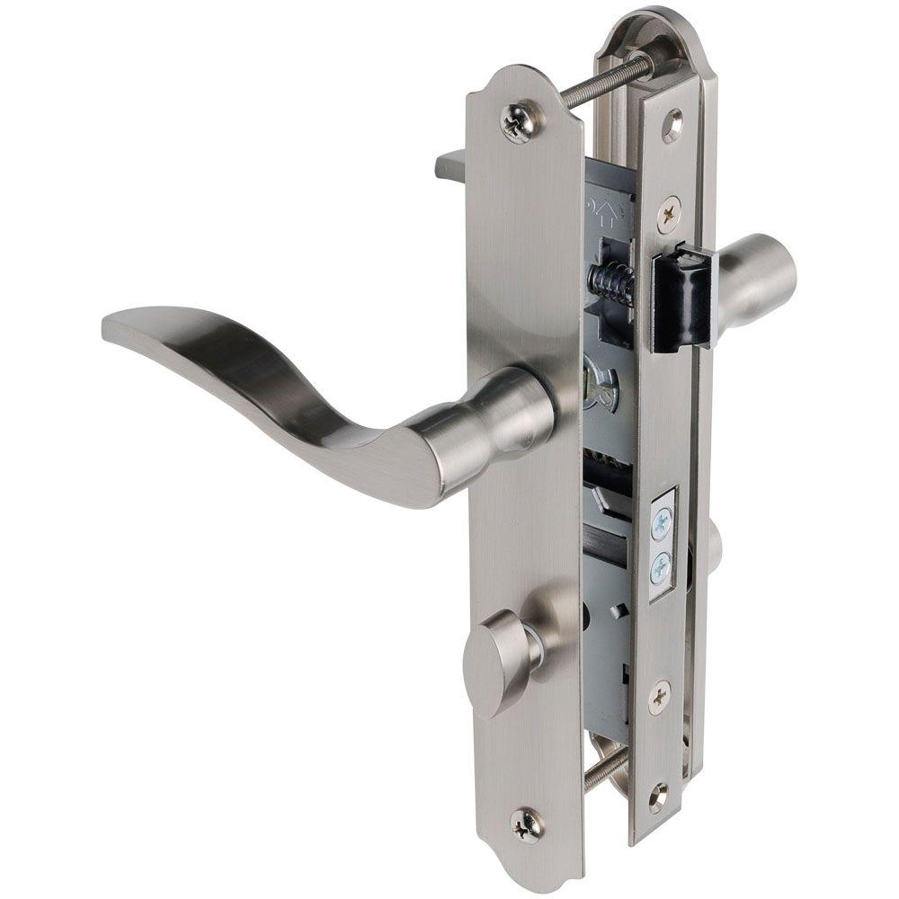 Wright Products Satin Nickel Serenade Mortise Set Door Latch