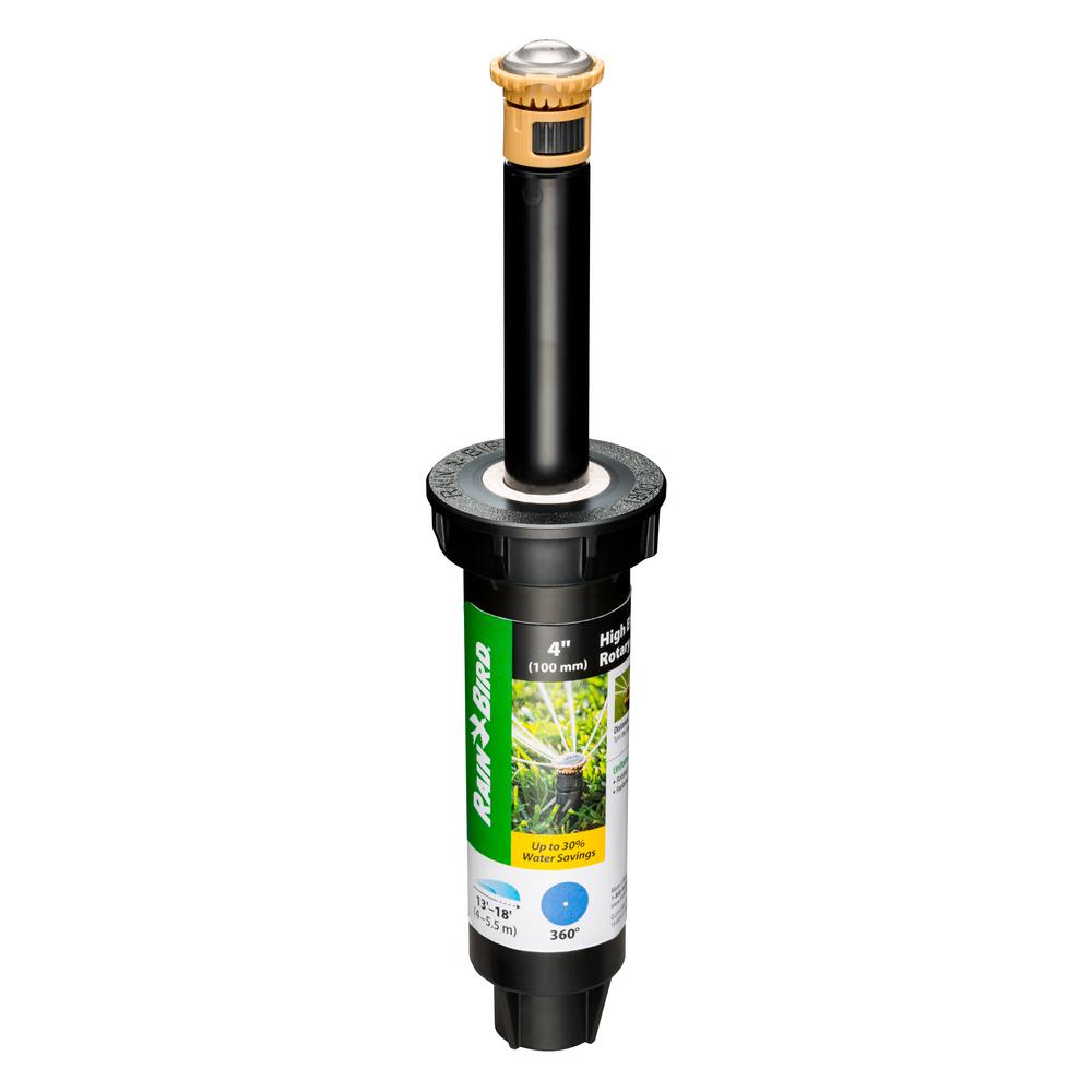 adjust rainbird rotating sprinkler head