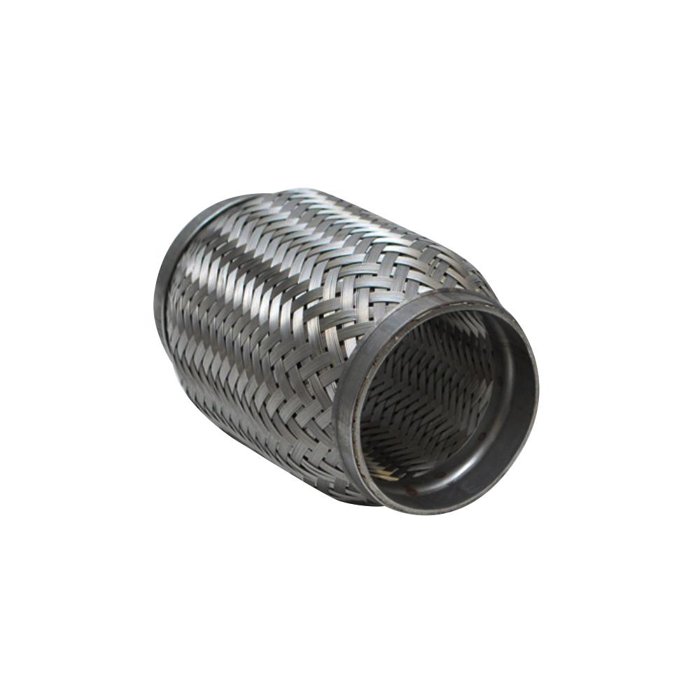 Vibrant SS Flex Coupling without Inner Liner 2.25/" inlet//outlet x 4/" long