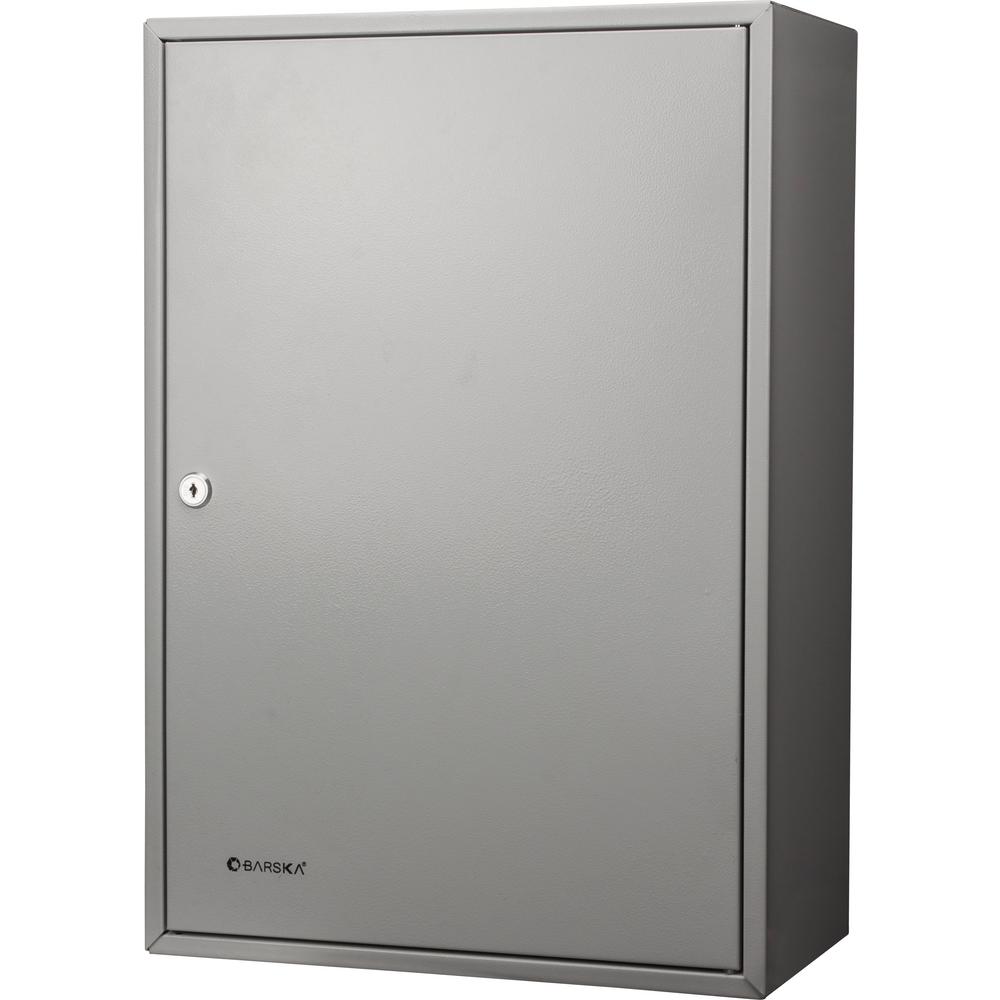 Barska 300 Position Steel Key Cabinet With Key Lock Grey Cb13238