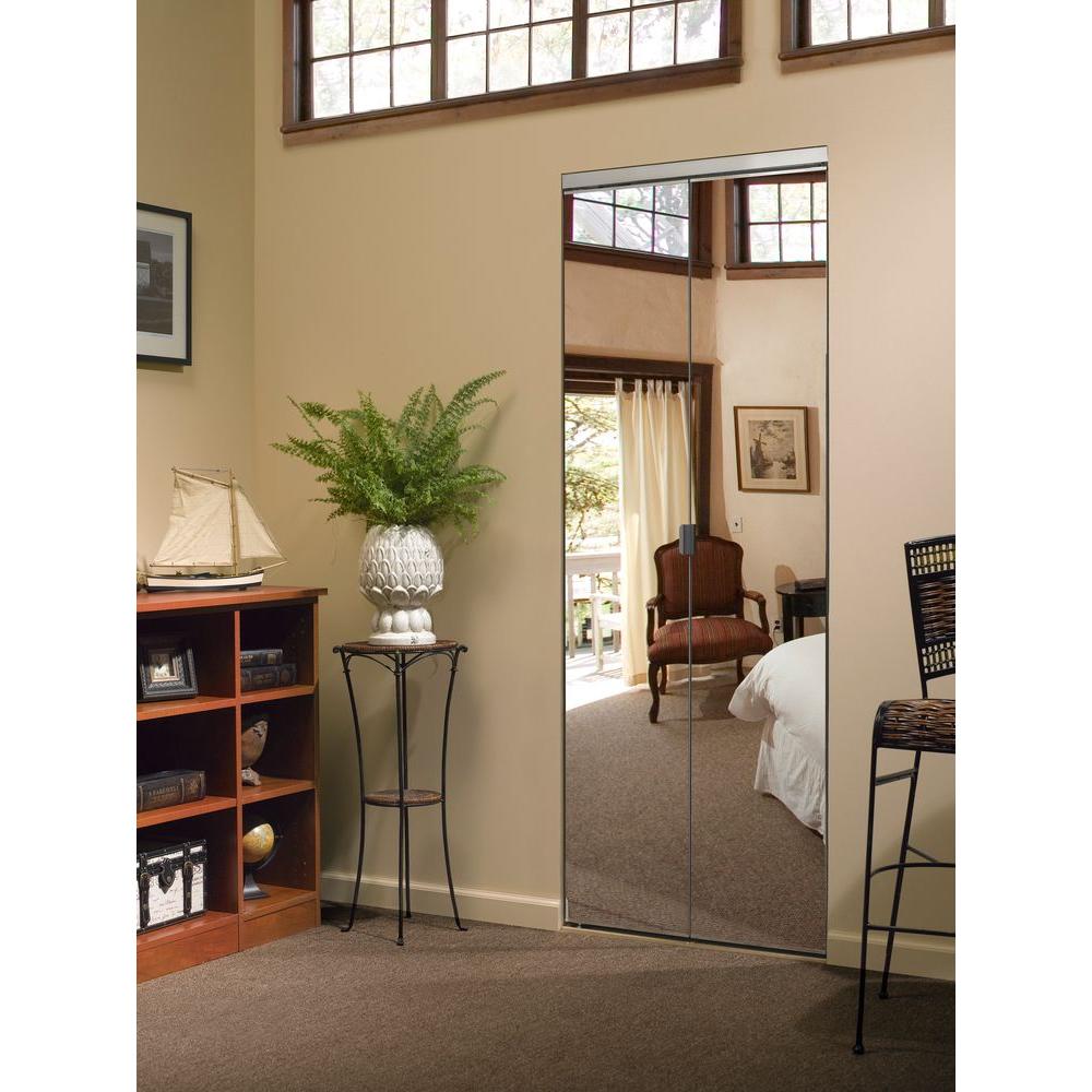 Impact Plus 32 In X 80 In Polished Edge Mirror Solid Core Mdf
