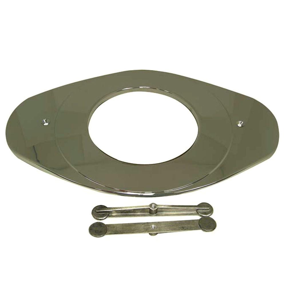 Danco Remodeling Cover In Brushed Nickel 80054 The Home Depot
