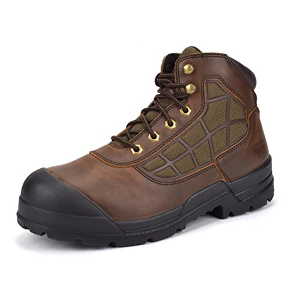 CONDOR Men's 6 in. Brown 7.5 E US Steel Toe Work Boot-168004-2-075 ...