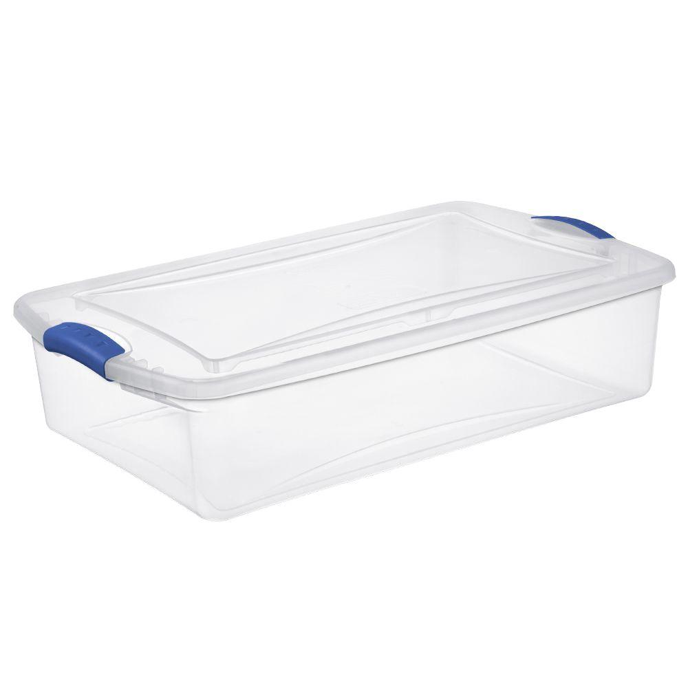 Sterilite 34 qt. Latch Storage Box19260406 The Home Depot