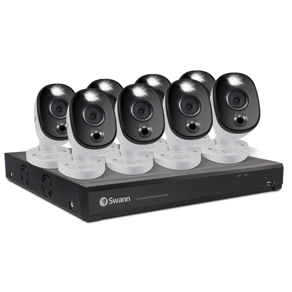 Swann DVR-5580 16-Channel 4K 2TB Security Camera System with Eight 4K Wired Bullet Cameras was $699.29 now $524.99 (25.0% off)