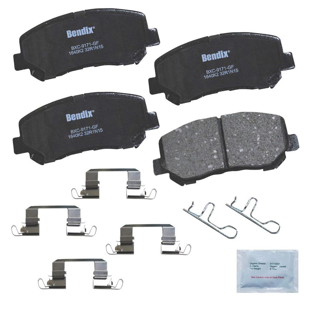 Bendix Bendix Premium Copper Free Ceramic BPR Disc Brake Pad Front