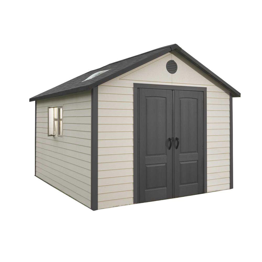 Lifetime 10 ft. x 8 ft. Outdoor Garden Shed-60005 - The 
