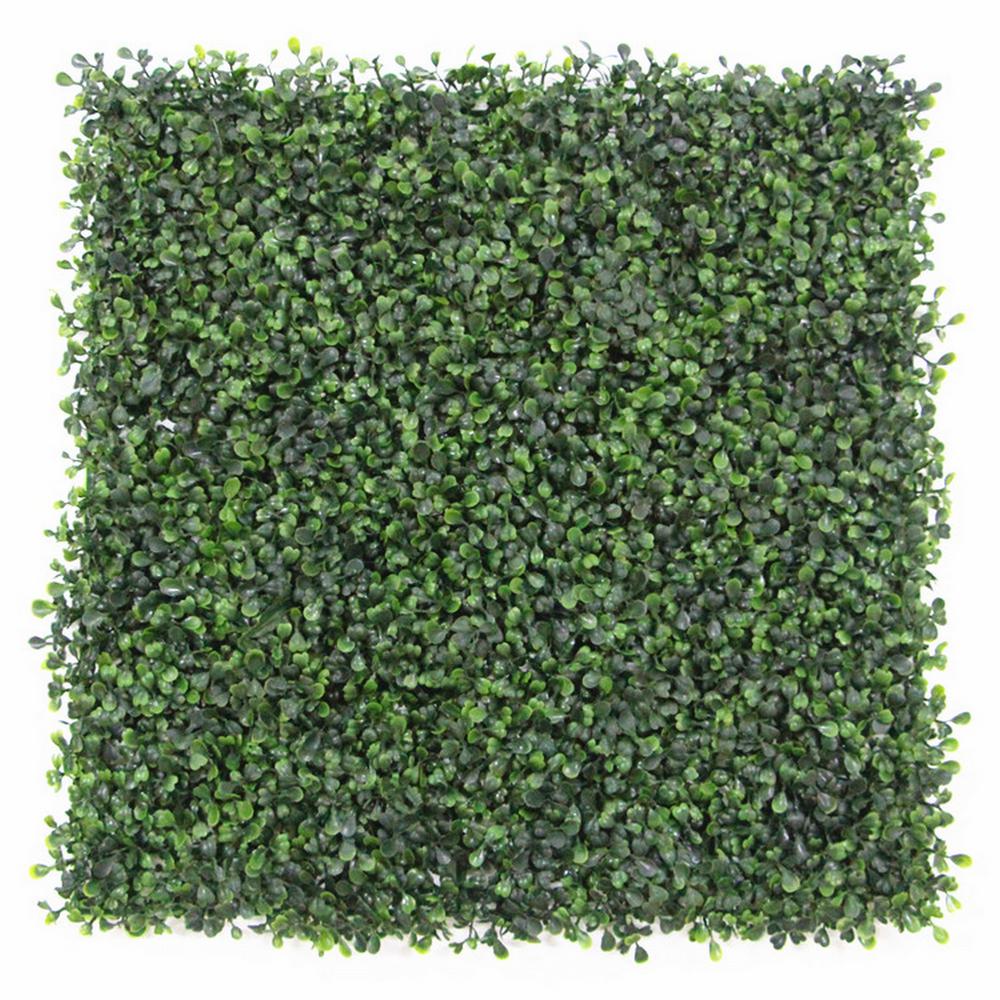 Buy Artificial Boxwood Hedge Greenery Panels, 20x20pc