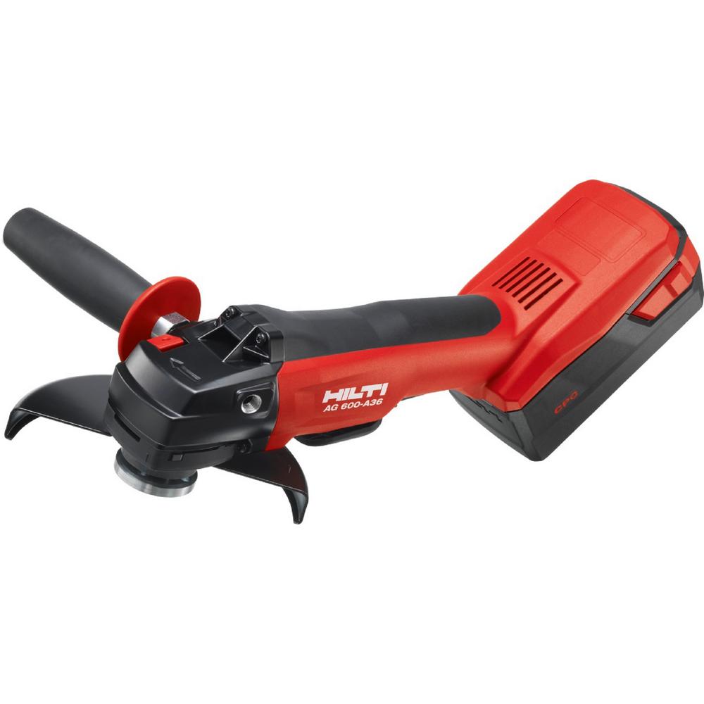 Hilti 36-Volt Lithium-Ion Cordless 6 in. AG 600 Angle Grinder Tool Body ...