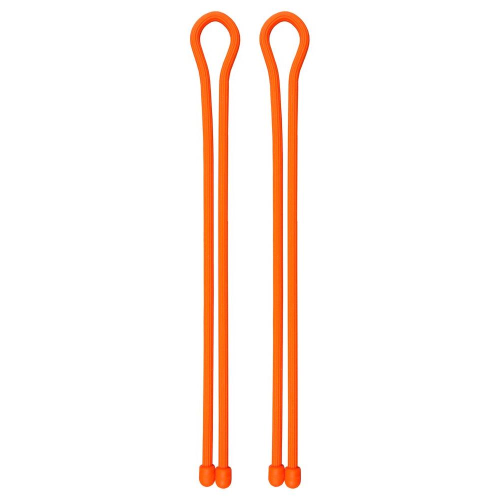 Nite Ize 12 in. Rubber Reusable Twist Tie in Black (2Pack)GT122PK01