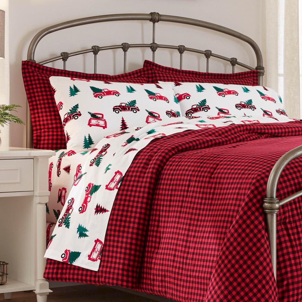 Home Decorators Collection 3 Piece King Flannel Comforter Set In Red Buffalo Check Kekgchec The Depot - Red Check Bedding Home Decorators Collection 3 Piece King Flannel Comforter Set In Red Buffalo Check Kekgchec The Depot - Red Check Bedding
