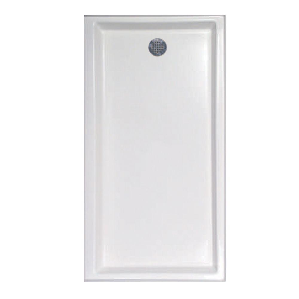 Hydro Systems RollIn 60 in. x 50 in. Single Threshold Shower Base in