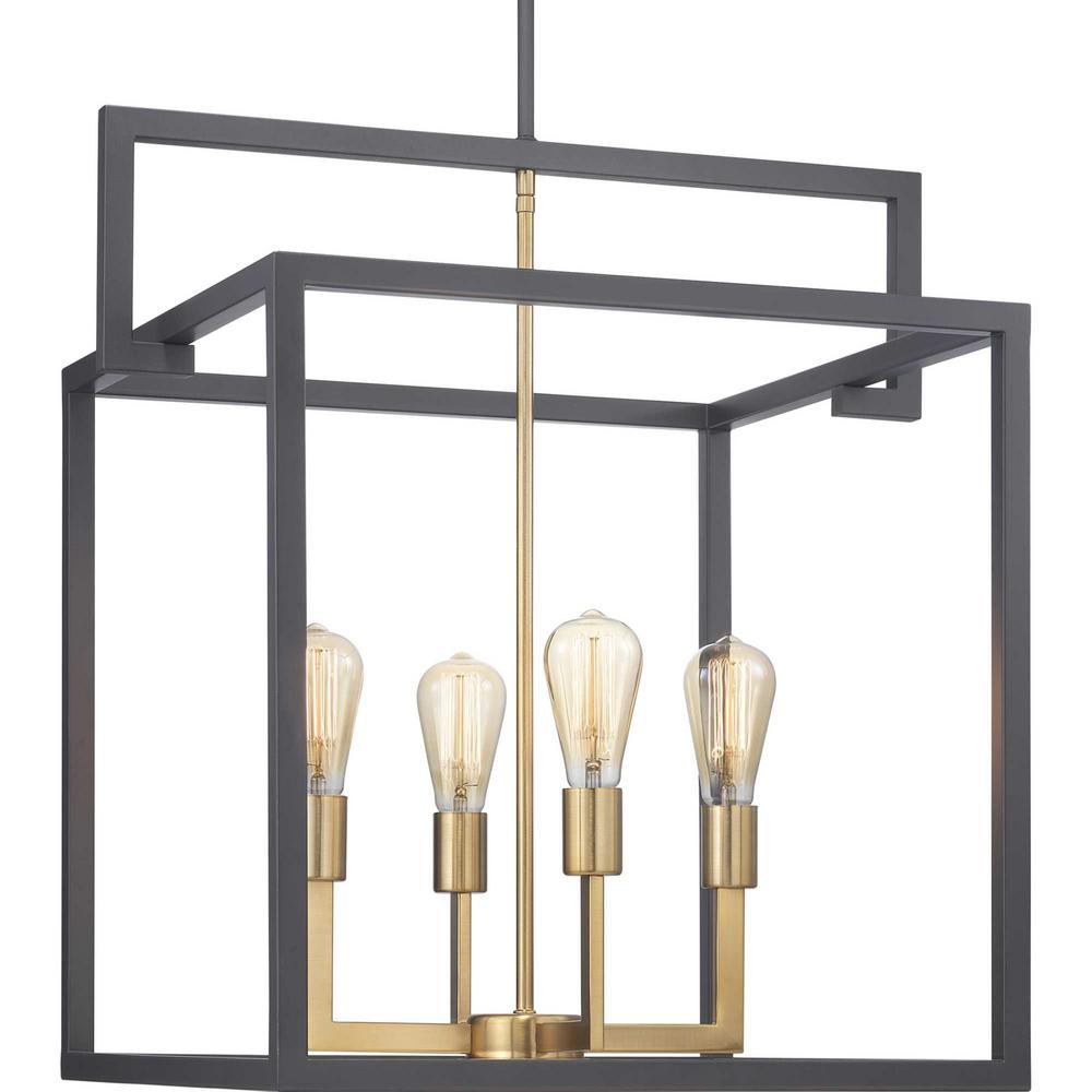 Progress Lighting Blakely Collection 4 Light Graphite Pendant - Blakely 3 Light Foyer Pendant Progress Lighting Blakely Collection 4 Light Graphite Pendant - Blakely 3 Light Foyer Pendant