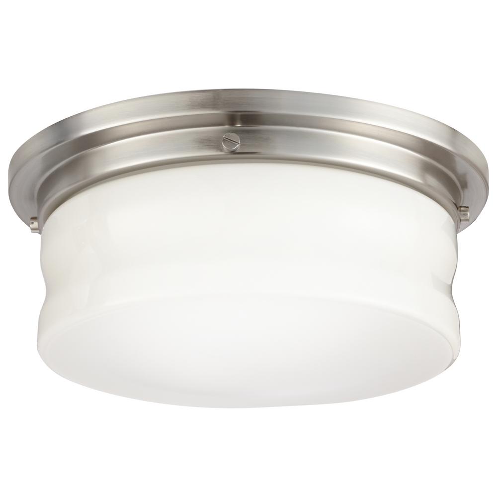  Home  Decorators  Collection 13 in Brushed Nickel LED  