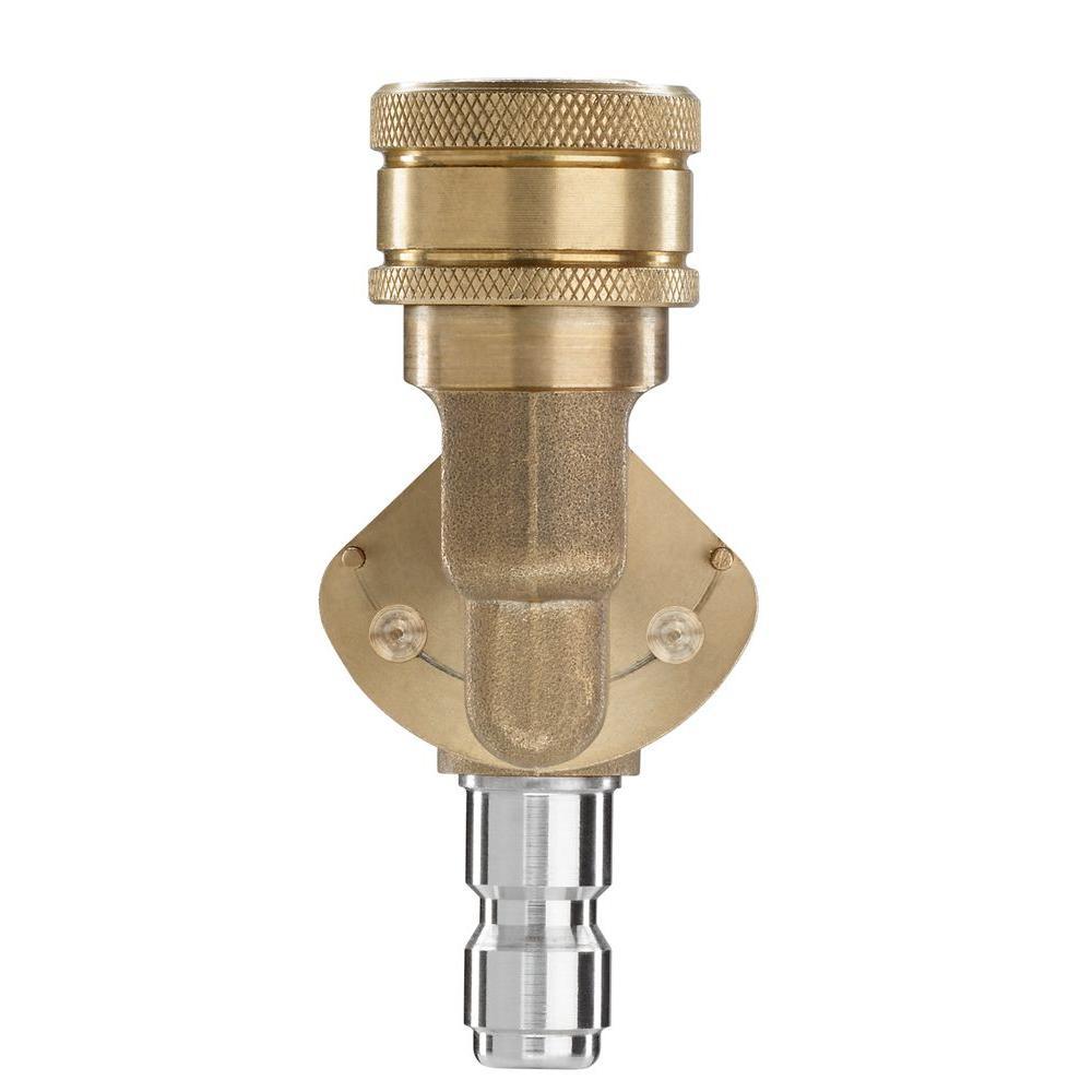 New Pressure Washer Pivot Pivoting Coupler Attachment 1//4/" Quick Connect