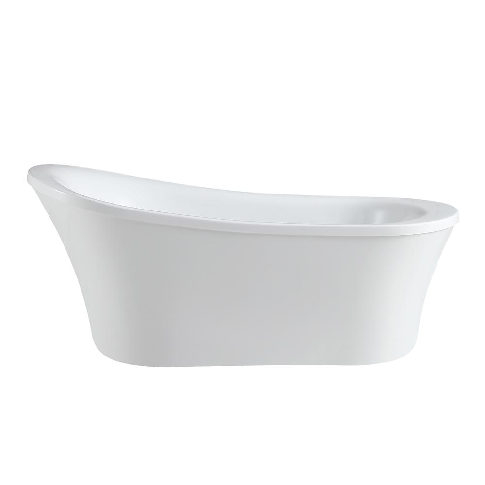 ove rachel 70 inch acrylic bathtub