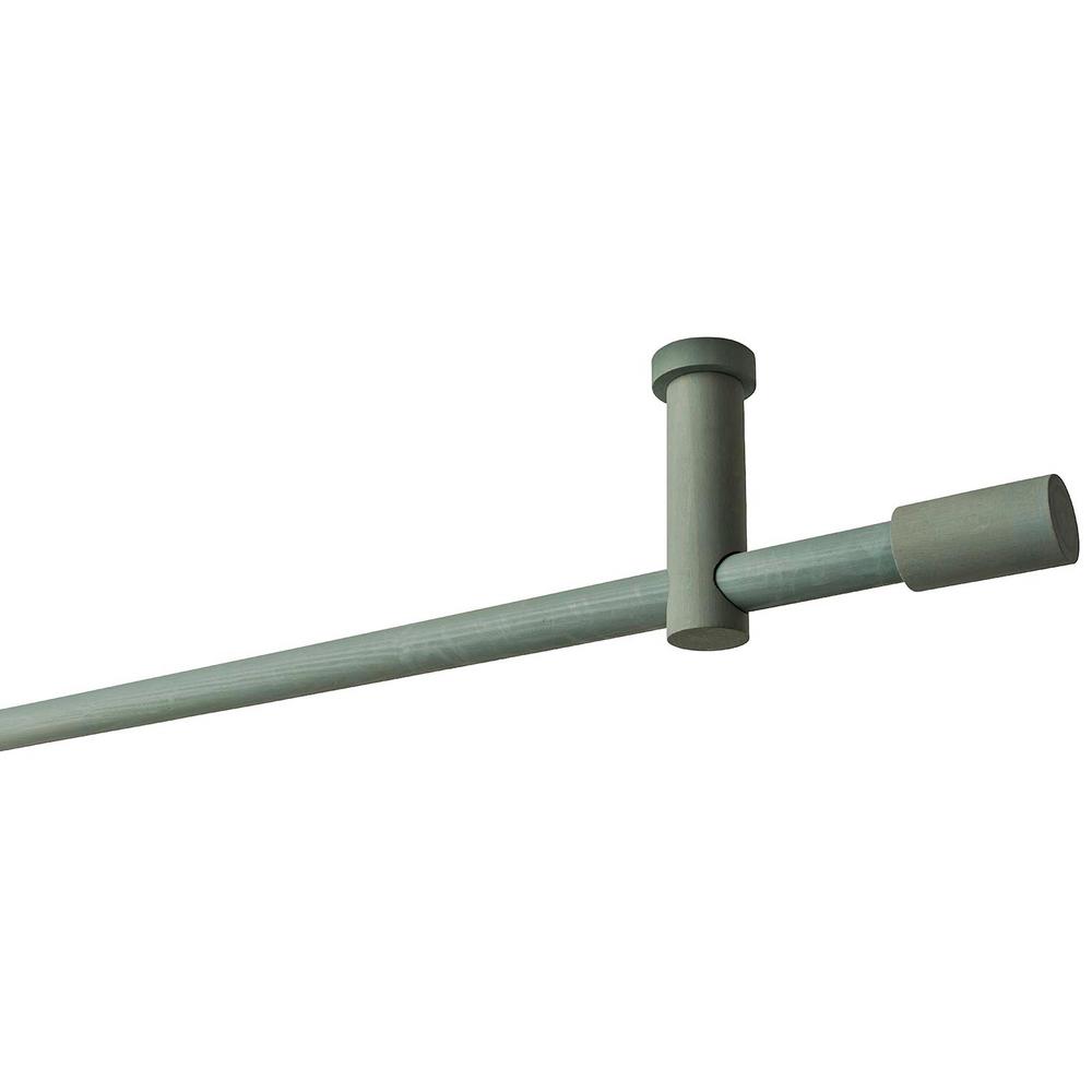 Ltl Home Products 95 In Intensions Single Curtain Rod Kit In