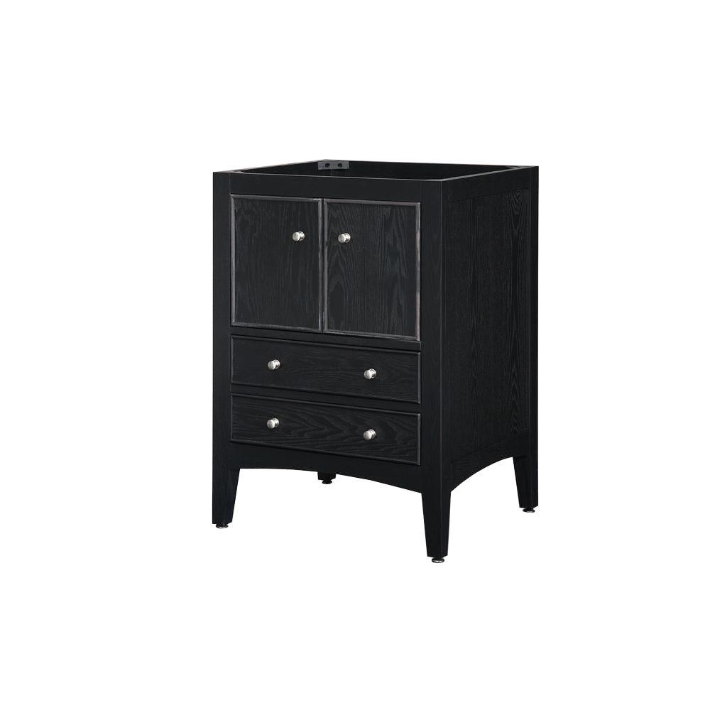 RYVYR Kent 24 in. W x 21 in. D x 34 in. H Ash Vanity Only in