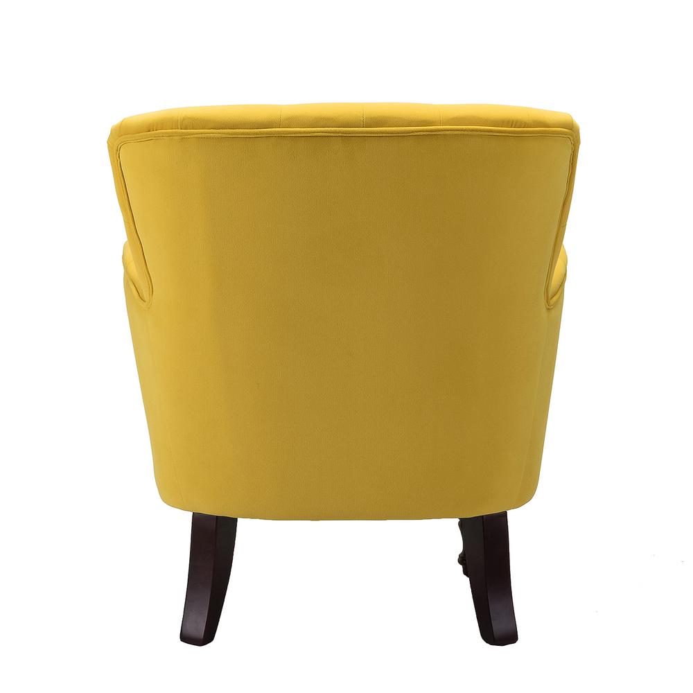Boyel Living Mustard Yellow Antique Accent Single Sofa Comfy