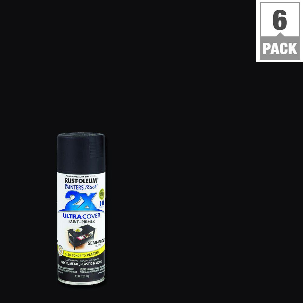 RustOleum Specialty 12 oz. Black High Heat Ultra Spray Paint (6Pack