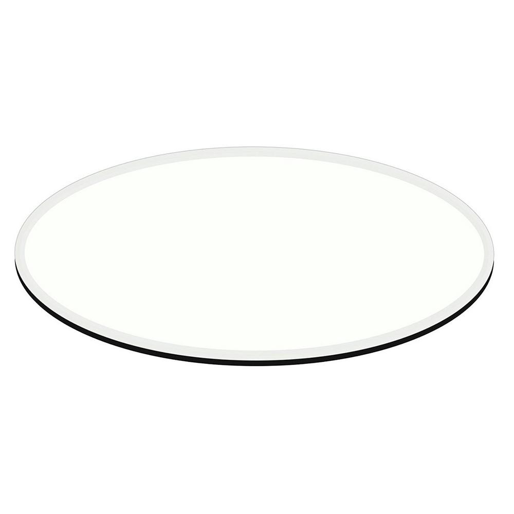 Fab Glasirror 24 In X 48 Clear E Oval