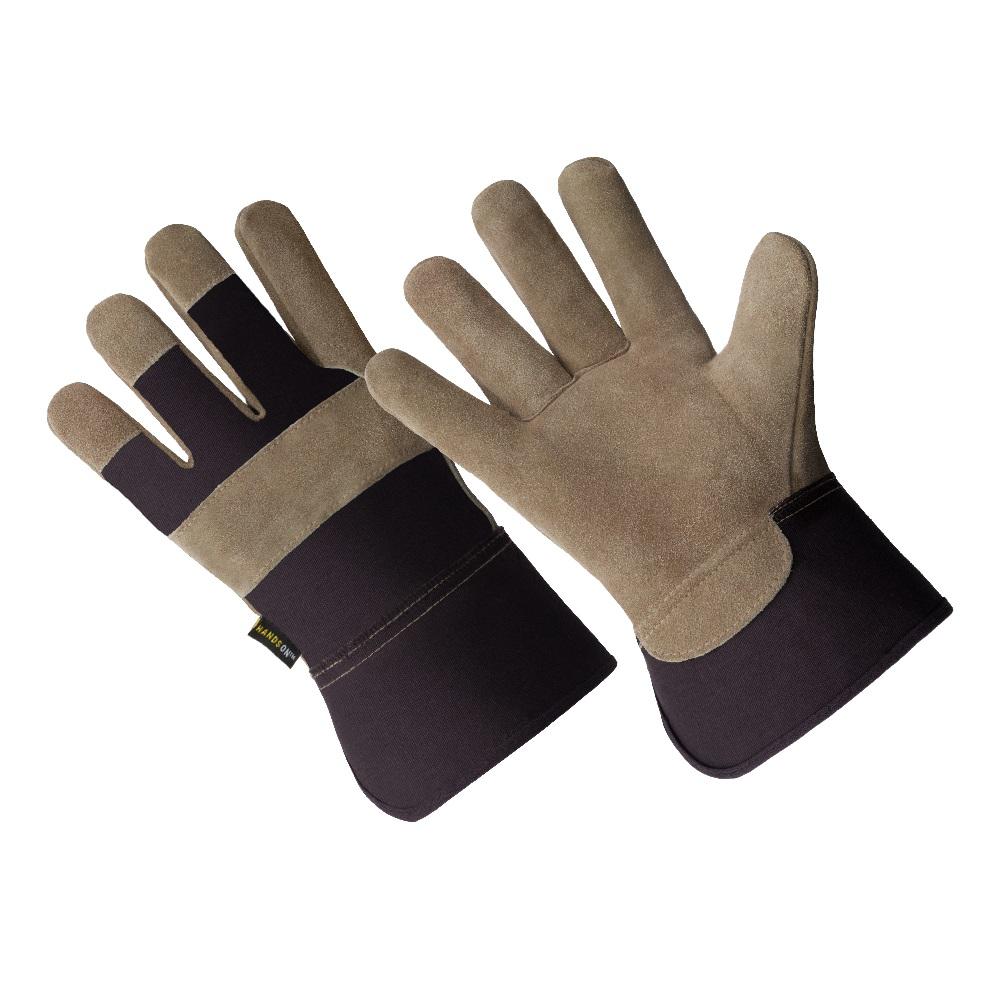 soft leather work gloves