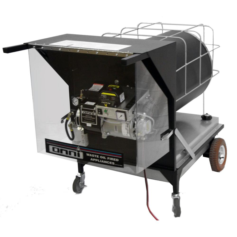 Omni 150,000 BTU Portable Waste Oil HeaterOWR150 The Home Depot