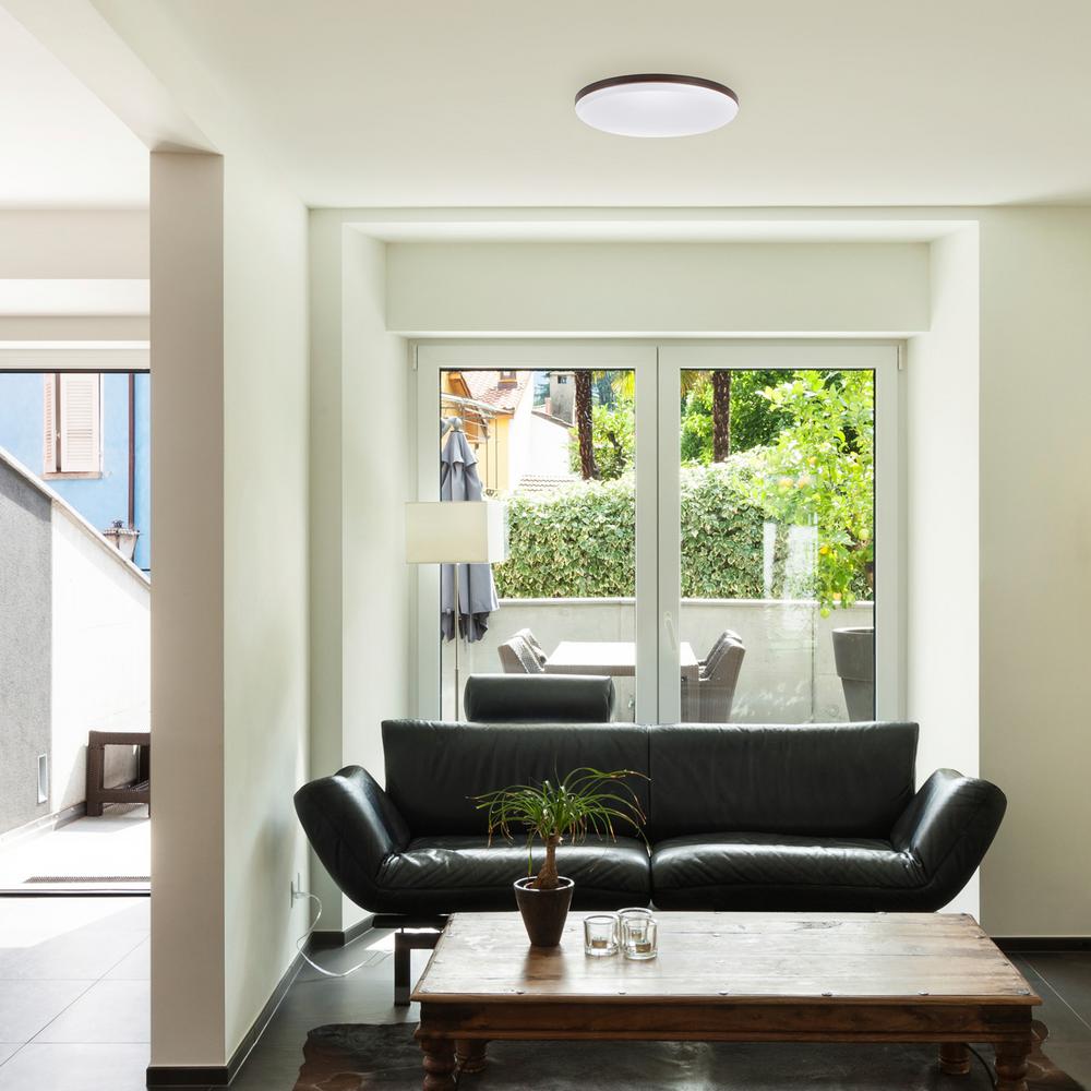 Globe Electric Ellington 28 Watt Dark Bronze Integrated Led - Globe Electric 65584 Ellington Led Integrated Flush Mount Ceiling Light Globe Electric Ellington 28 Watt Dark Bronze Integrated Led - Globe Electric 65584 Ellington Led Integrated Flush Mount Ceiling Light