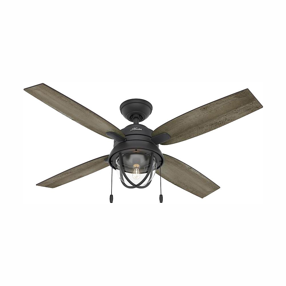 Barnes Bay 52 In Led Indoor Outdoor Natural Iron Ceiling Fan With Light Kit
