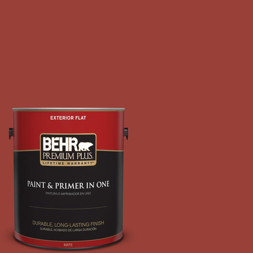 Behr Premium Plus 1 Gal S H 190 Antique Red Flat Exterior Paint Behr Premium Plus 1 Gal S H 190 Antique Red Flat Exterior Paint And