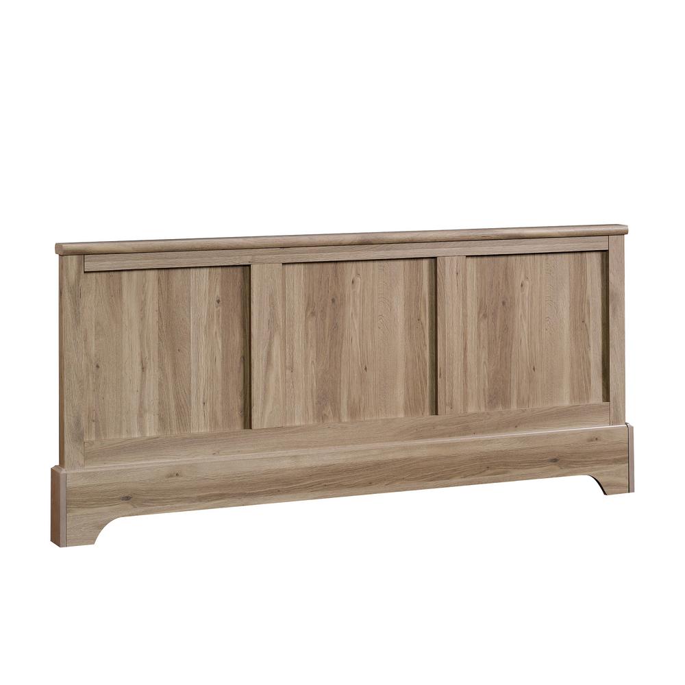Sauder Barrister Lane Salt Oak Queen Footboard 419372 The Home Depot Barrister Lane Salt Oak Queen Footboard Sauder