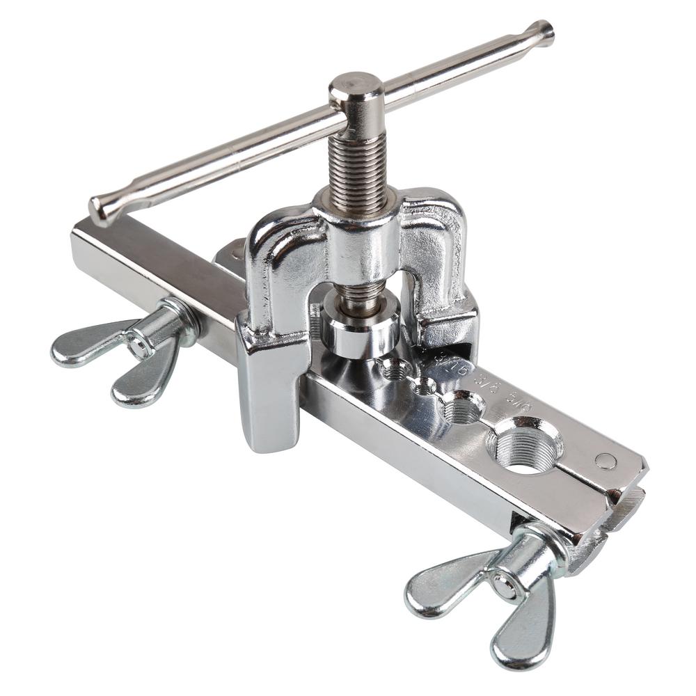 RIDGID 1/8 in. to 3/4 in. Model 458R Ratcheting Flare Tool-83037 ...