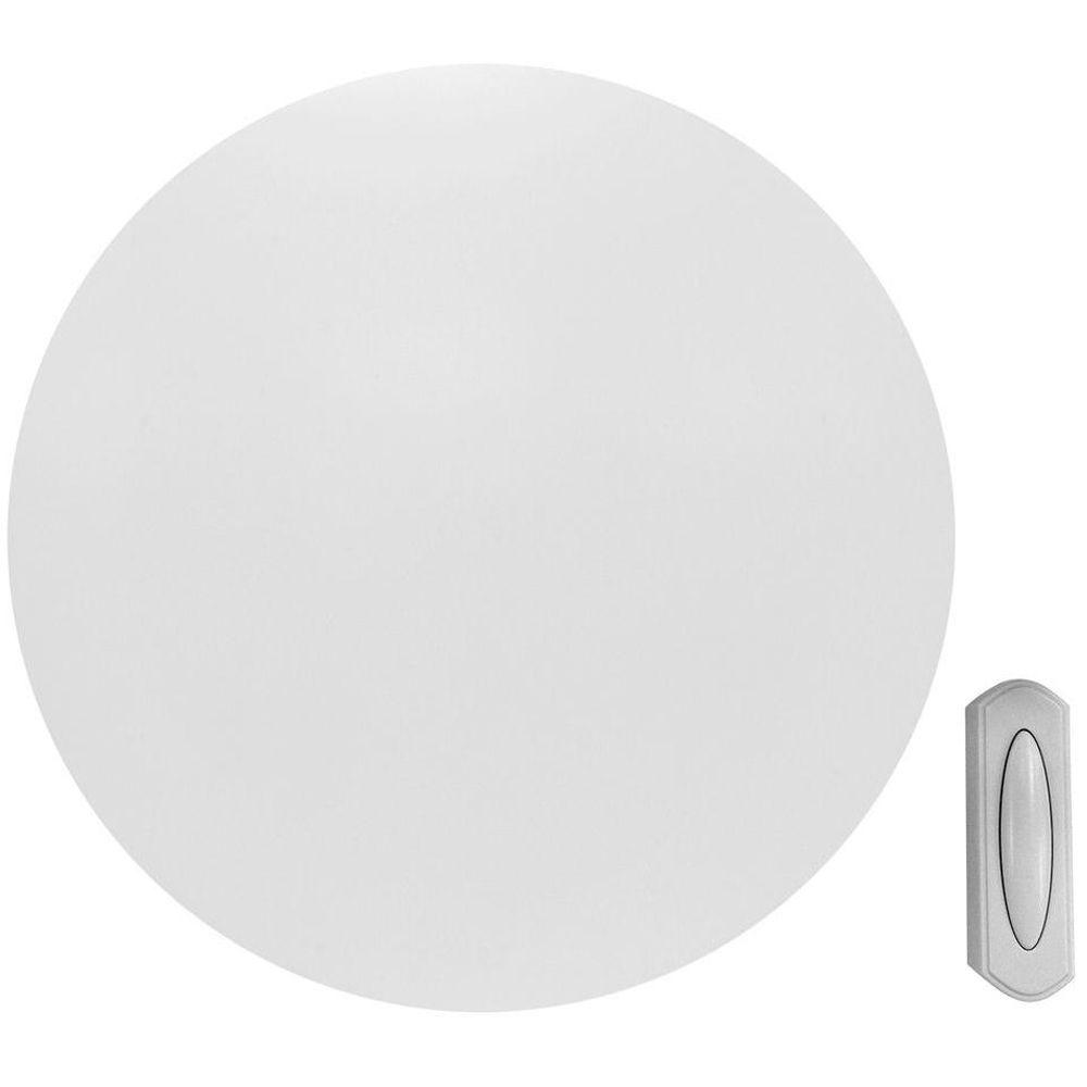 Hampton Bay Wireless Ceiling Mount Door Bell KitHB778302 The Home
