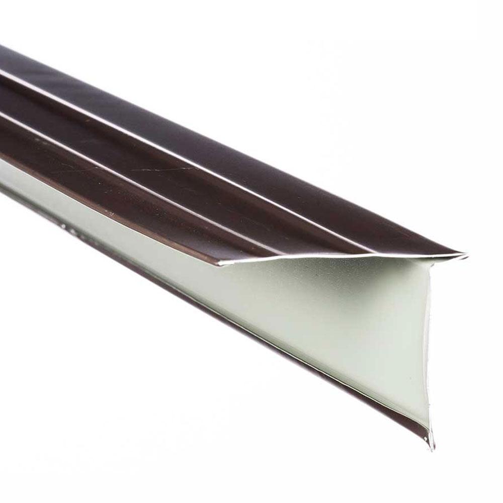 Gibraltar Building Products 25/8 in. x 12 ft. Royal Brown Aluminum Drip Edge TrimCAD12RBR