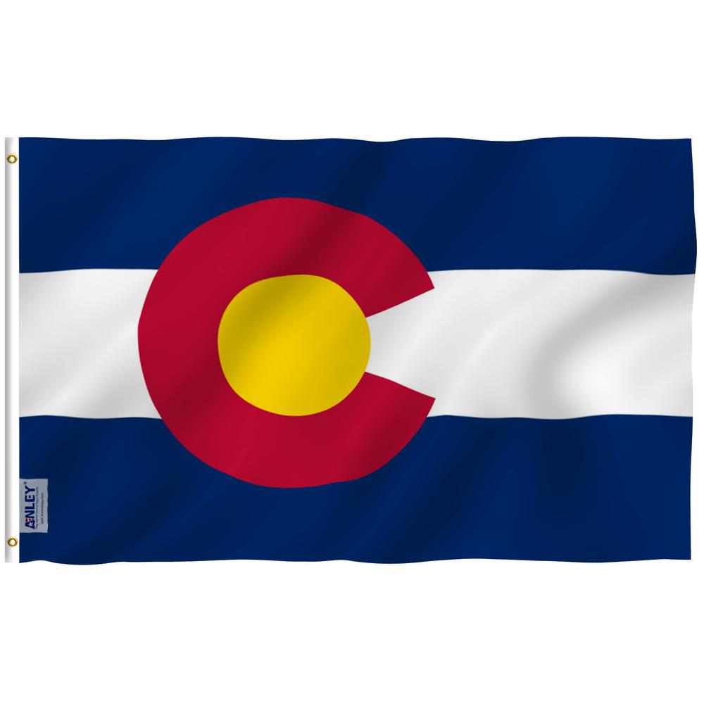COLORADO STATE FLAG 2X3 FEET DENVER BOULDER ROCKY MOUNTAINS 2/'X3/' F714