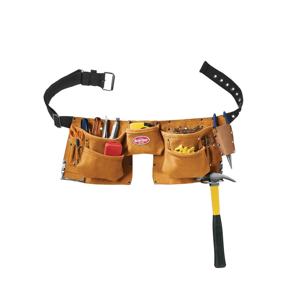 NEW! Craftsman 940643 Leather Work Belt Construction Carpenter Roofing Siding