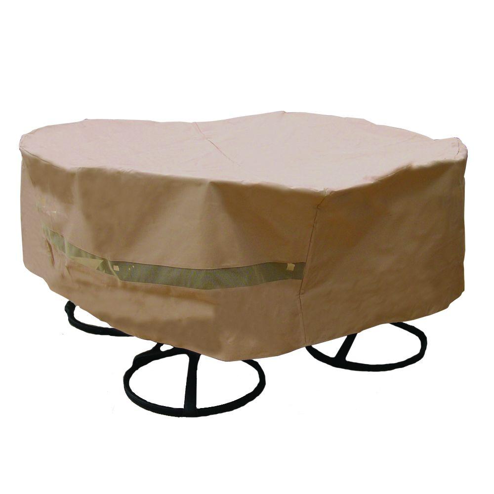 Hearth Garden Patio Accessories Furniture The Home Depot Polyester Original Round Patio Table And