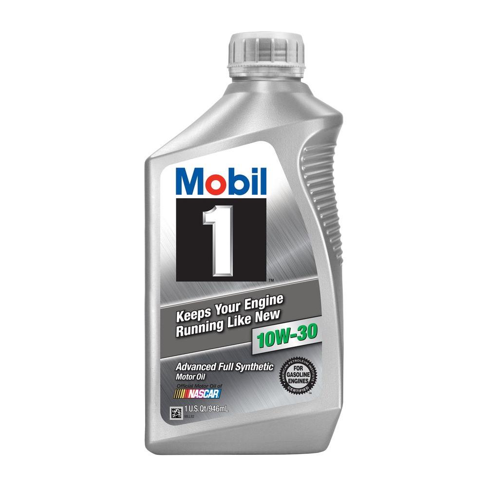 Mobil 32 Oz 10w 30 Synthetic Motor Oil Mob The Home Depot