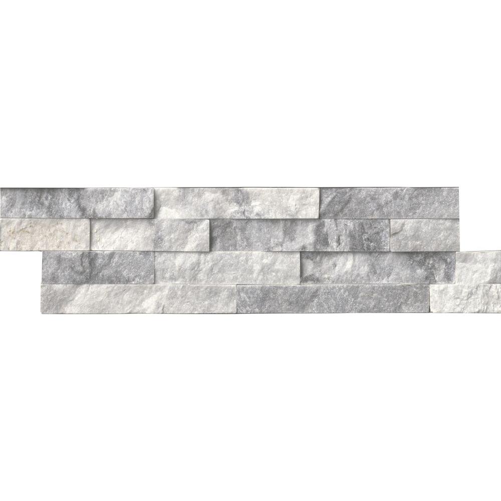 Msi Alaska Gray Ledger Panel 6 In X 24 Natural Marble Wall Tile Msi Alaska Gray Ledger Panel 6 In X 24 Natural Marble Wall Tile
