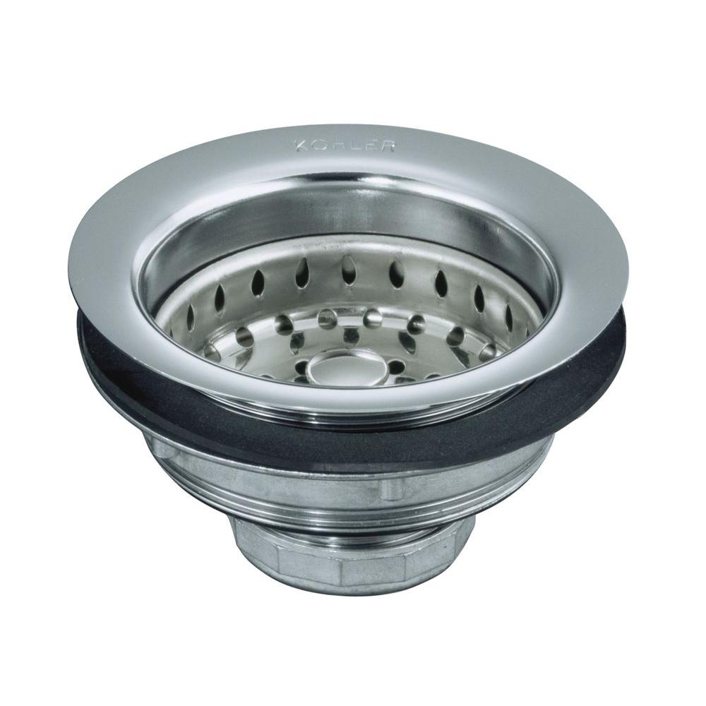 4 1 2 In Sink Strainer In Polished Chrome